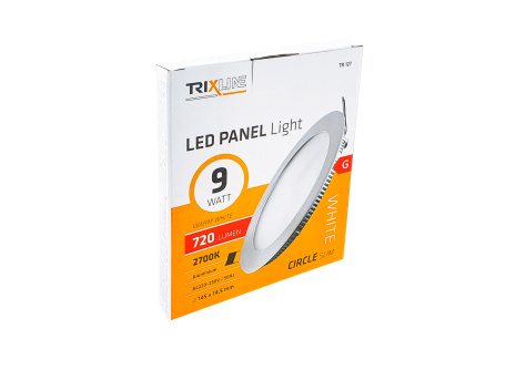 Podhľadové LED svietidlo TRIXLINE – okrúhle 9W