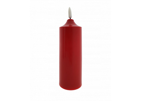 LED svieca - červená HOME DECOR HD-104