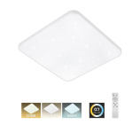 LED stropné svietidlo TR-605S - FLORA 60W 5700lm 53x53cm CCT + ovládač Trixline