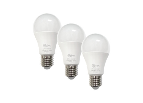 LED žiarovky 11W/1012lm/A60/E27 neutrálna biela 3 PACK Qtec