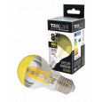 LED žiarovka Trixline DECOR MIRROR A60, 8W GOLD