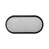 LED stropné svietidlo Q-53A 15W 1350lm 4200K IP64 - čierne QTEC