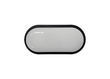 LED stropné svietidlo Q-53A 15W 1350lm 4200K IP64 - čierne QTEC