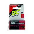 BC batteries Extra power zinkochloridová batéria 9V 6F22