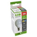 LED žiarovka 8W E14 P45 TRIXLINE studená biela