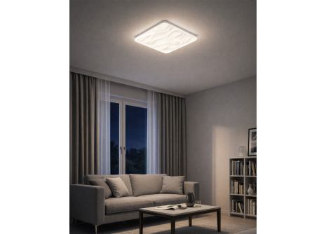 LED stropné svietidlo TR-609S - NERIS 36W 3420lm 43x43cm CCT + ovládač Trixline LED stropné svietidlo TR-609S - NERIS 36W 3420lm 43x43cm CCT + ovládač Trixline