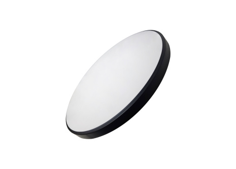 Q-254MS LED svietidlo so senzorom pohybu MARNA 18W 1530lm 4000K ø30cm/kruhové čierne QTEC