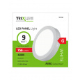Podhľadové LED svietidlo TRIXLINE – prisadené kruhové 9W neutrálna biela Podhľadové LED svietidlo TRIXLINE – prisadené kruhové 9W neutrálna biela
