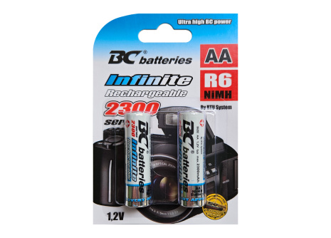 Nabíjacia ceruzková AA batéria BC Batteries 1,2V