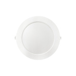 Q-104P LED panel 18W 1980lm 4000K biely - kruhový vstavaný Qtec