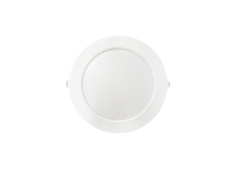 Q-104P LED panel 18W 1980lm 4000K biely - kruhový vstavaný Qtec