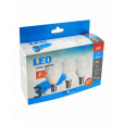LED žiarovka Trixline 6W P45 E14 studená biela 3 PACK