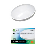 Led svietidlo QTEC Q-230CP 12W 4000K ø25cm/kruhové biele