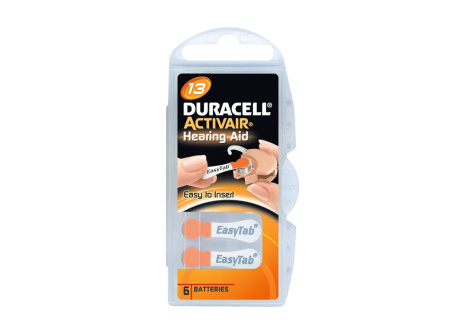 Duracell DA13 PR48 batéria do načúvadiel 6ks