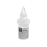 HD-131 LED svieca biela/biely blikajúci plameň HOME DECOR